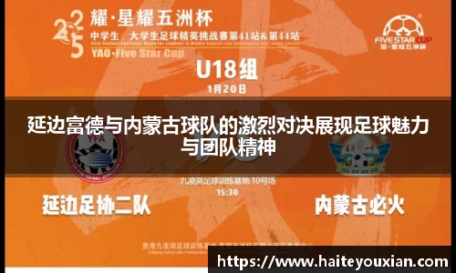 延边富德与内蒙古球队的激烈对决展现足球魅力与团队精神
